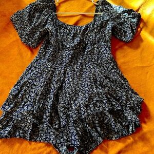 Blue romper